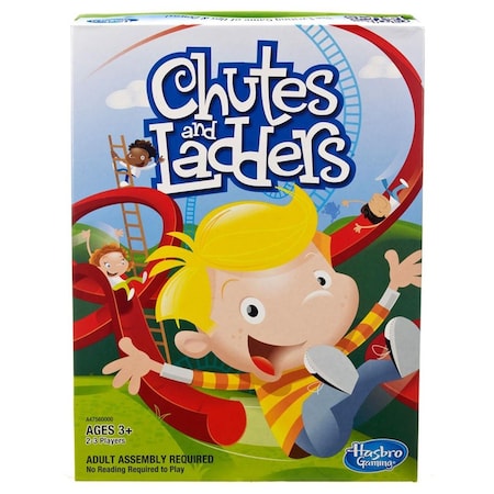 Hasbro Chutes & Ladders Board Game HSBA4756